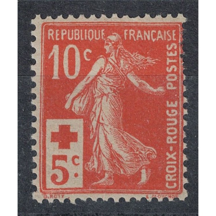 FRANCIA 1914 Pro Croce Rossa MNH**