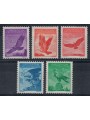 LIECHTENSTEIN 1934-35 Royal Eagle 5v MH*