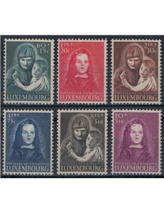 LUXEMBOURG 1950 Pro war orphans 6v MNH**