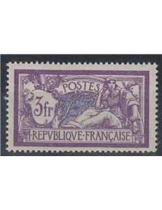 FRANCE 1925 Allegory, 3 fr. violet and blue MNH**