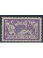 FRANCIA 1925 Allegoria, 3 fr. violetto e azzurro MNH**