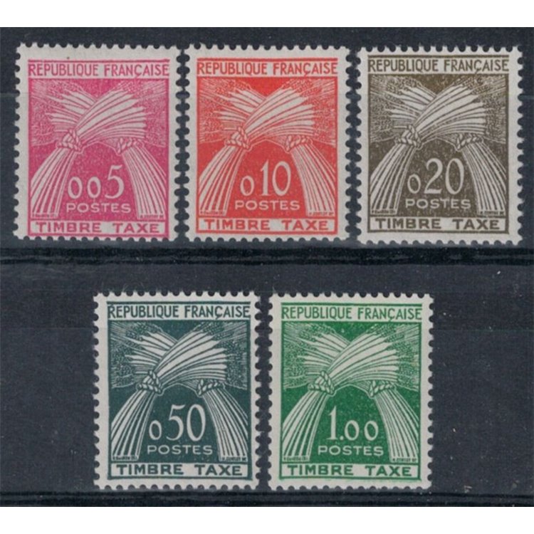 FRANCE 1960 Postage Due 5v MNH**