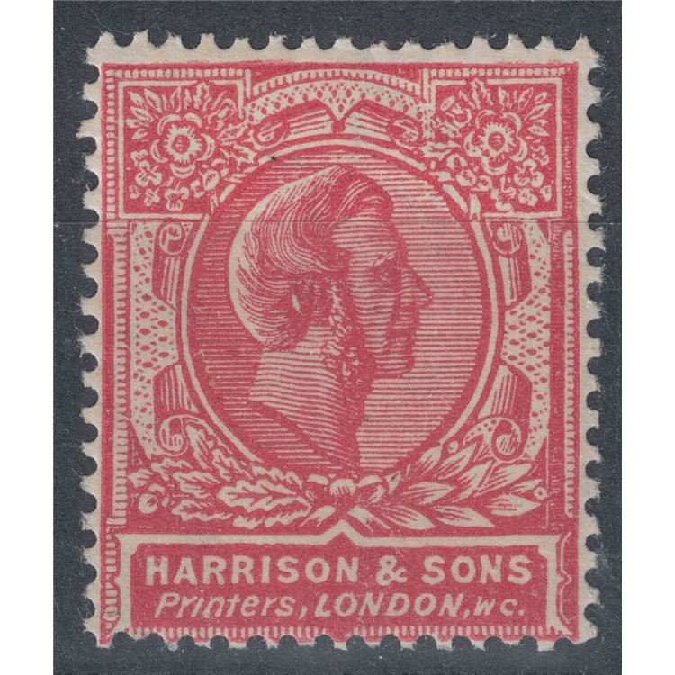 GRAN BRETAGNA 1910 Giorgio V, saggio non adottato MNH**
