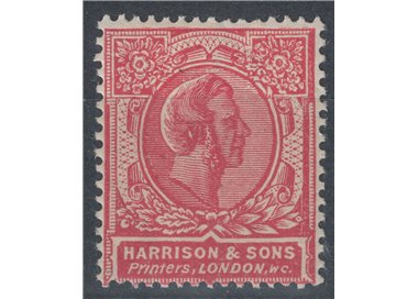 GREAT BRITAIN 1910 George V, unadopted essay MNH**