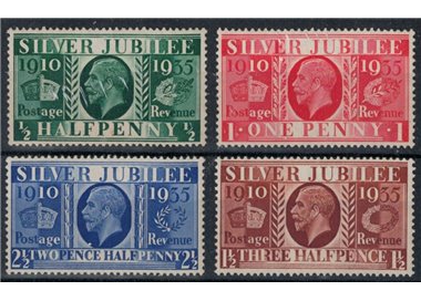 GRAN BRETAGNA 1935 Giubileo di Re Giorgio V 4v MNH**