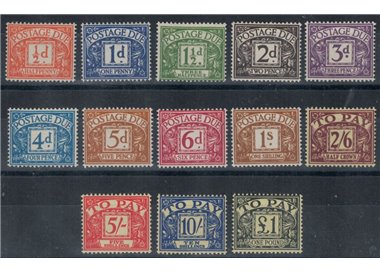 GREAT BRITAIN 1959-63 Postage Due 13v MNH**