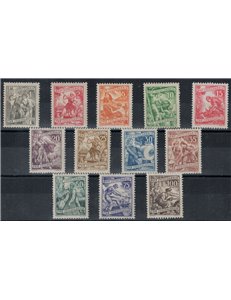 YUGOSLAVIA 1951 Industrial Activities 12v MNH**