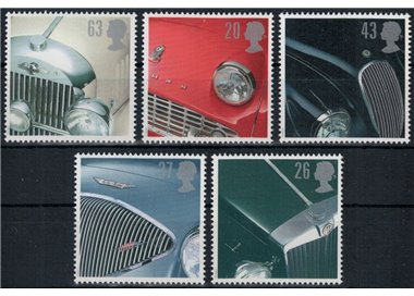 GRAN BRETAGNA 1996 Automobili sportive 5v MNH**