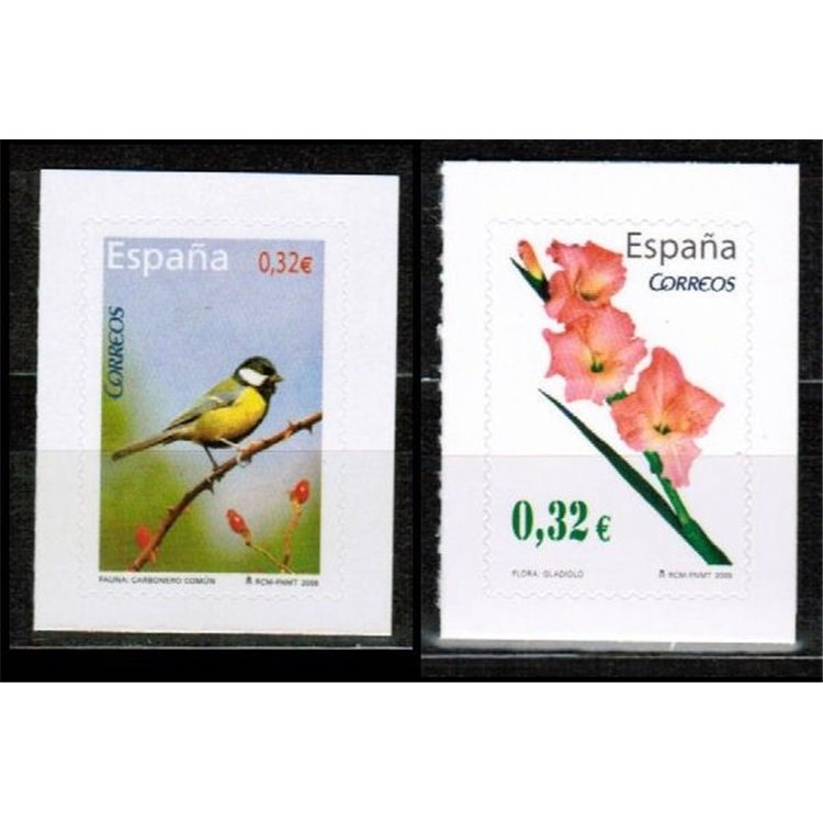 SPAGNA 2009 Fauna e flora 2v MNH**