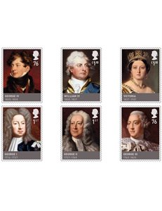 GREAT BRITAIN 2011 Kings & Queens, House of Hanover 6v MNH**