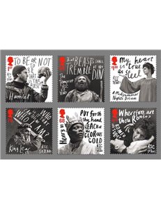GREAT BRITAIN 2011 Royal Shakespeare Company 6v MNH**
