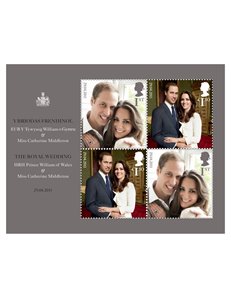 GREAT BRITAIN 2011 Royal Wedding, William & Kate s/s MNH**