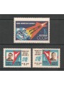 RUSSIA 1962 Primo volo spaziale in coppia 3v MNH**
