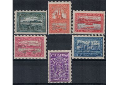 YUGOSLAVIA 1932 European Rowing Championships 6v MNH**