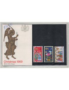 GREAT BRITAIN 1969 Christmas, Presentation pack 3v MNH**
