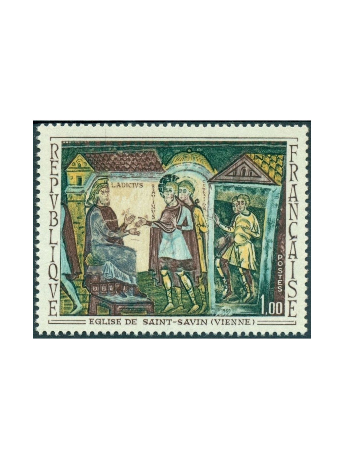 FRANCE 1969 Art (Church of San Savino) MNH**