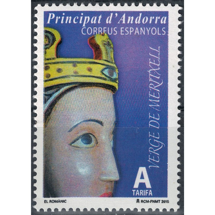 ANDORRA SPANISH 2015 Virgin of Meritxell MNH**