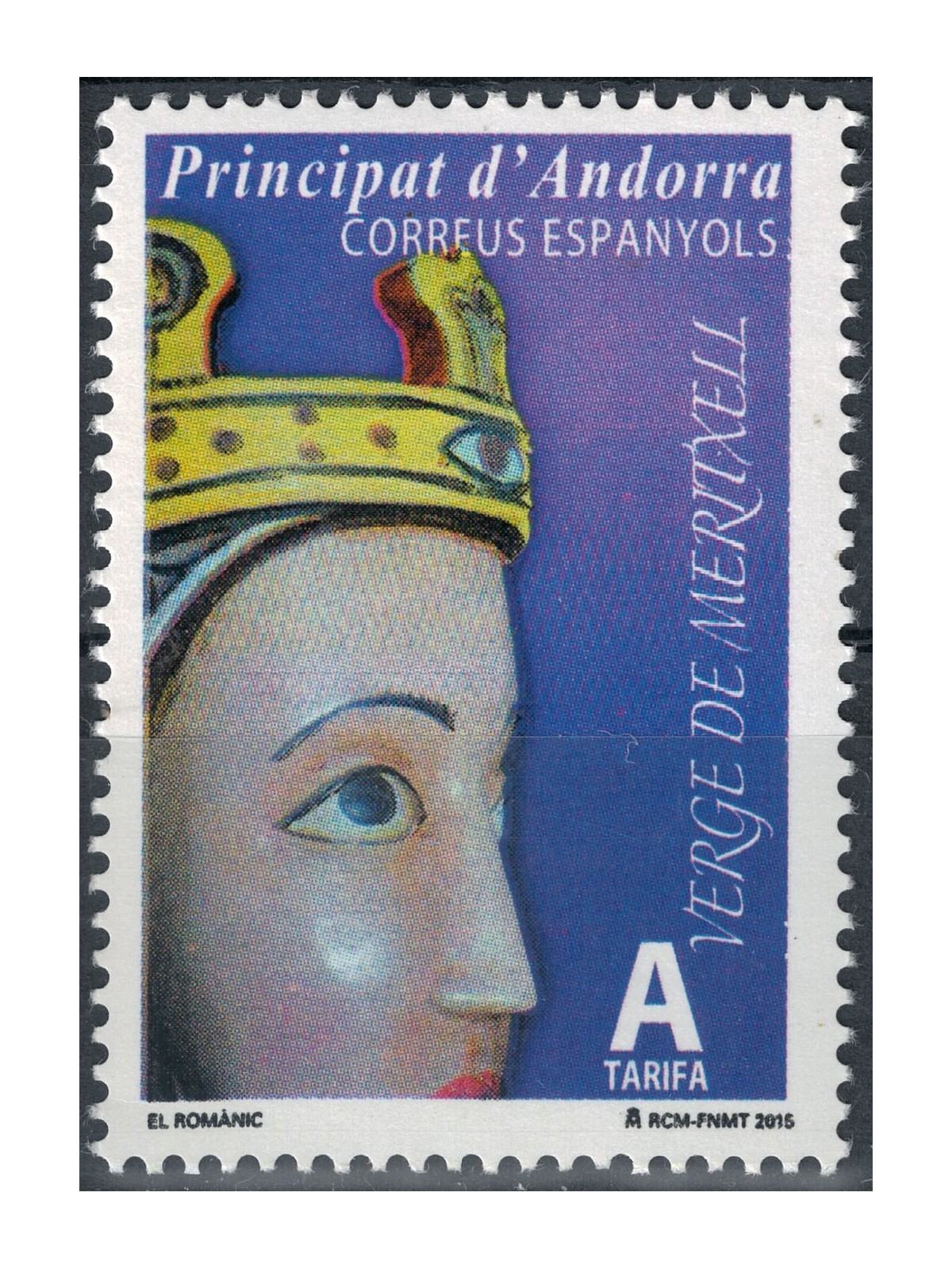 ANDORRA SPANISH 2015 Virgin of Meritxell MNH**