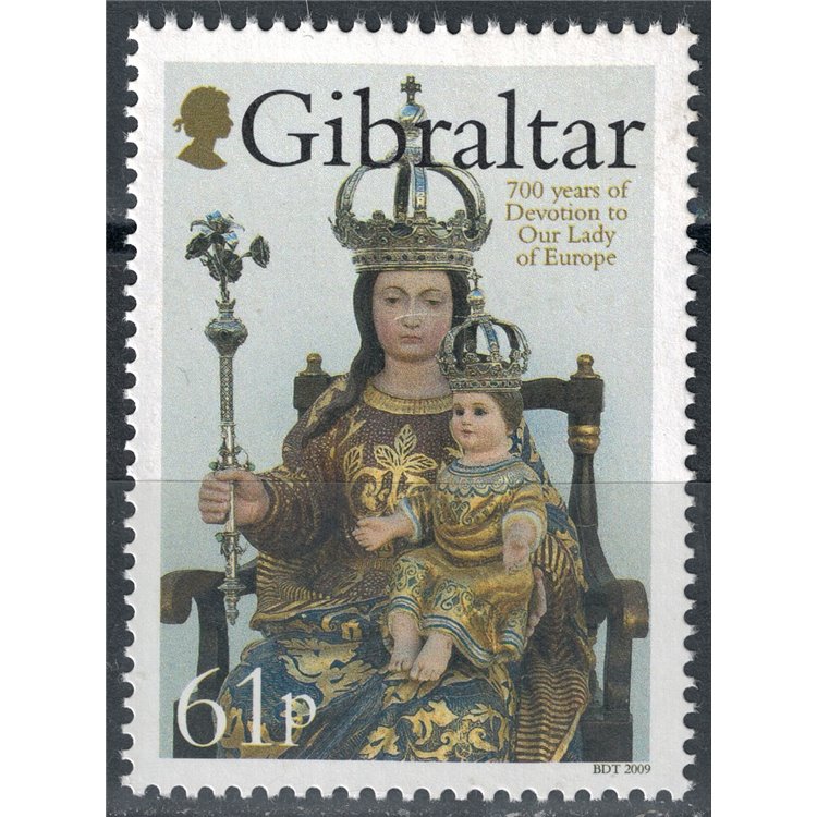 GIBILTERRA 2009 Nostra Signora d'Europa MNH**