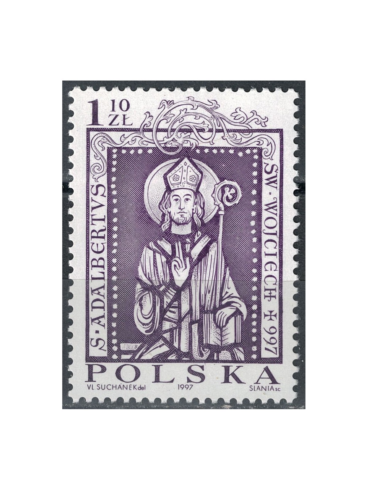 POLAND 1997 Saint Adalbert of Prague MNH**