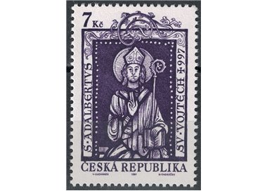 REPUBBLICA CECA 1997 Sant'Adalberto da Praga MNH**