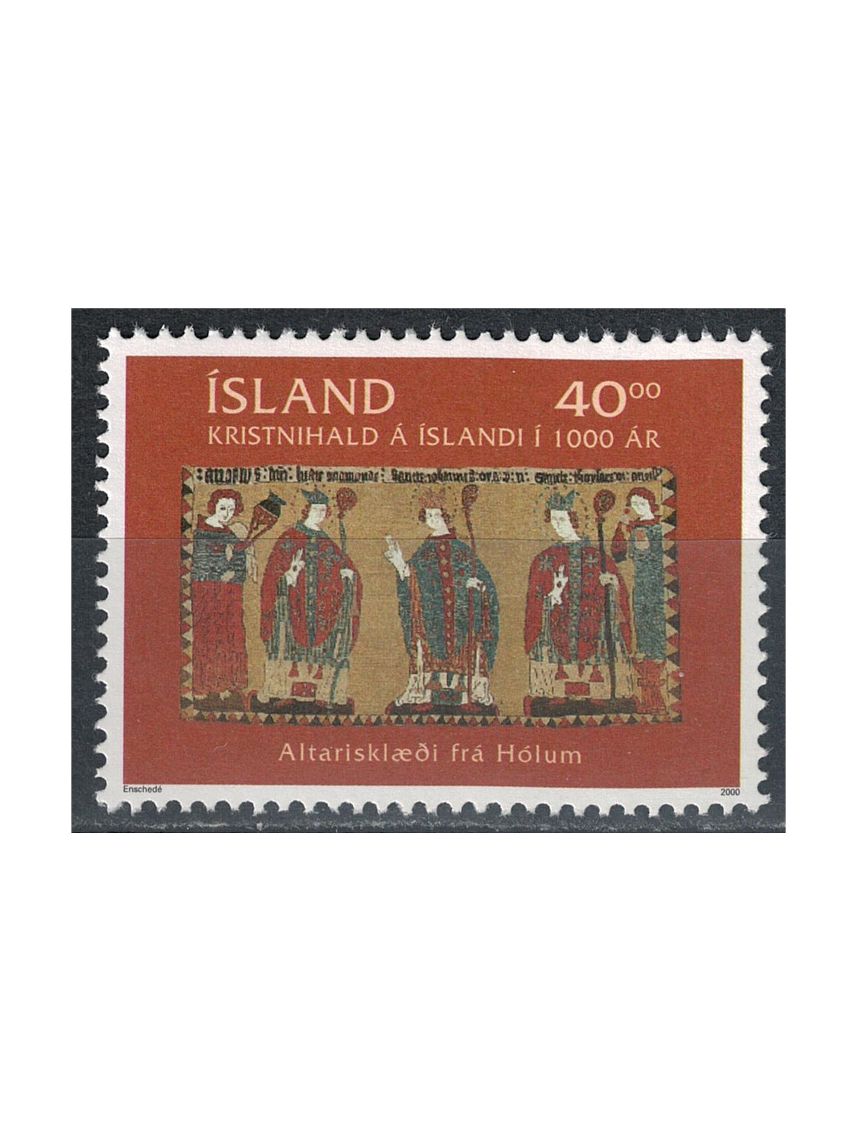 ICELAND 2000 Christianity in Iceland MNH**