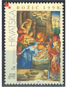 CROATIA 1998 Christmas MNH**