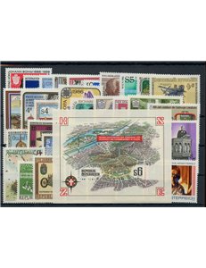 AUSTRIA 1986 Complete Year 36v + 1 s/s MNH**