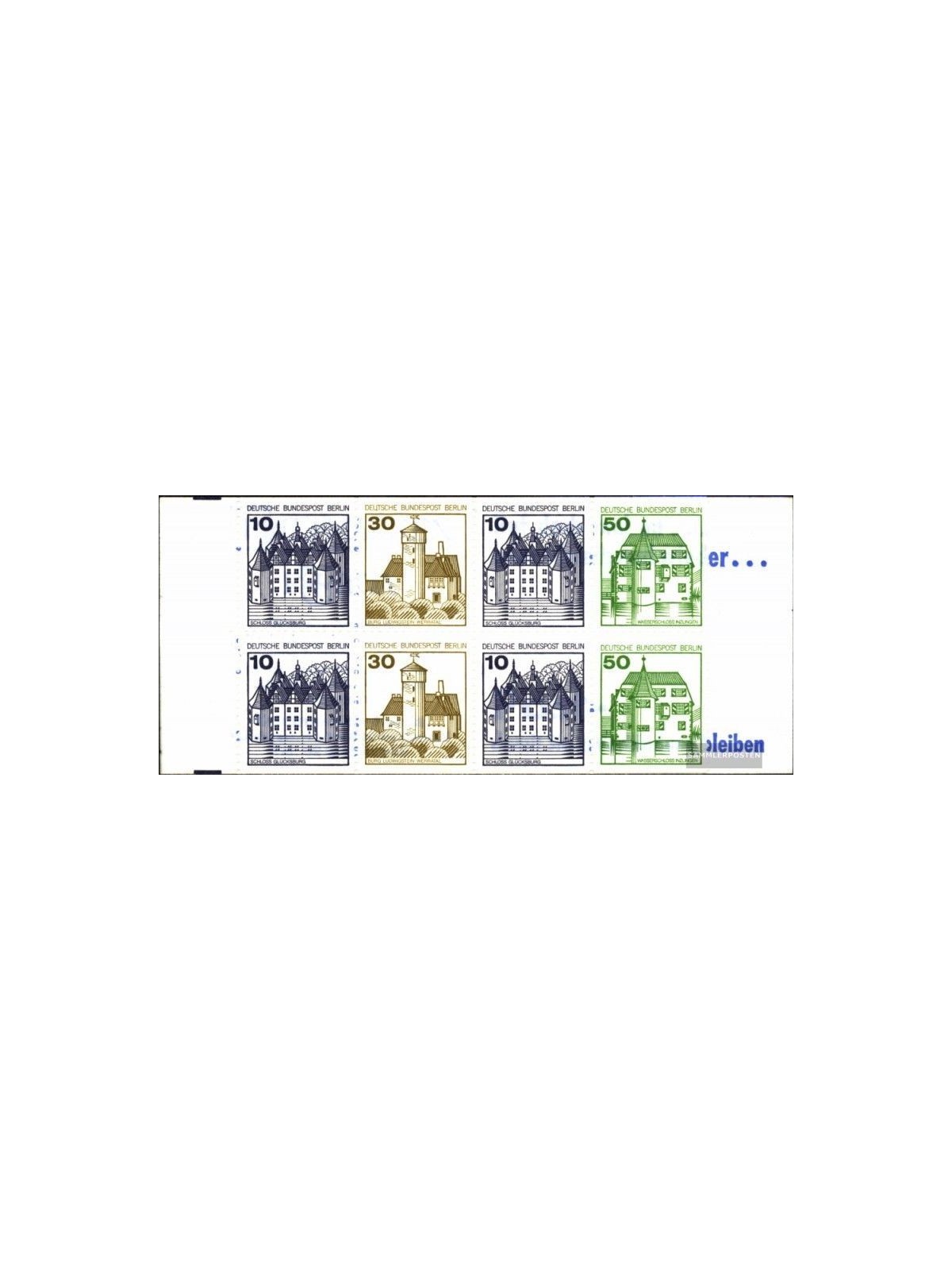 BERLIN 1980 Castles and residences Mi 11 G