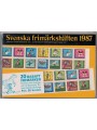 SWEDEN 1987 Complete year of booklets MNH**