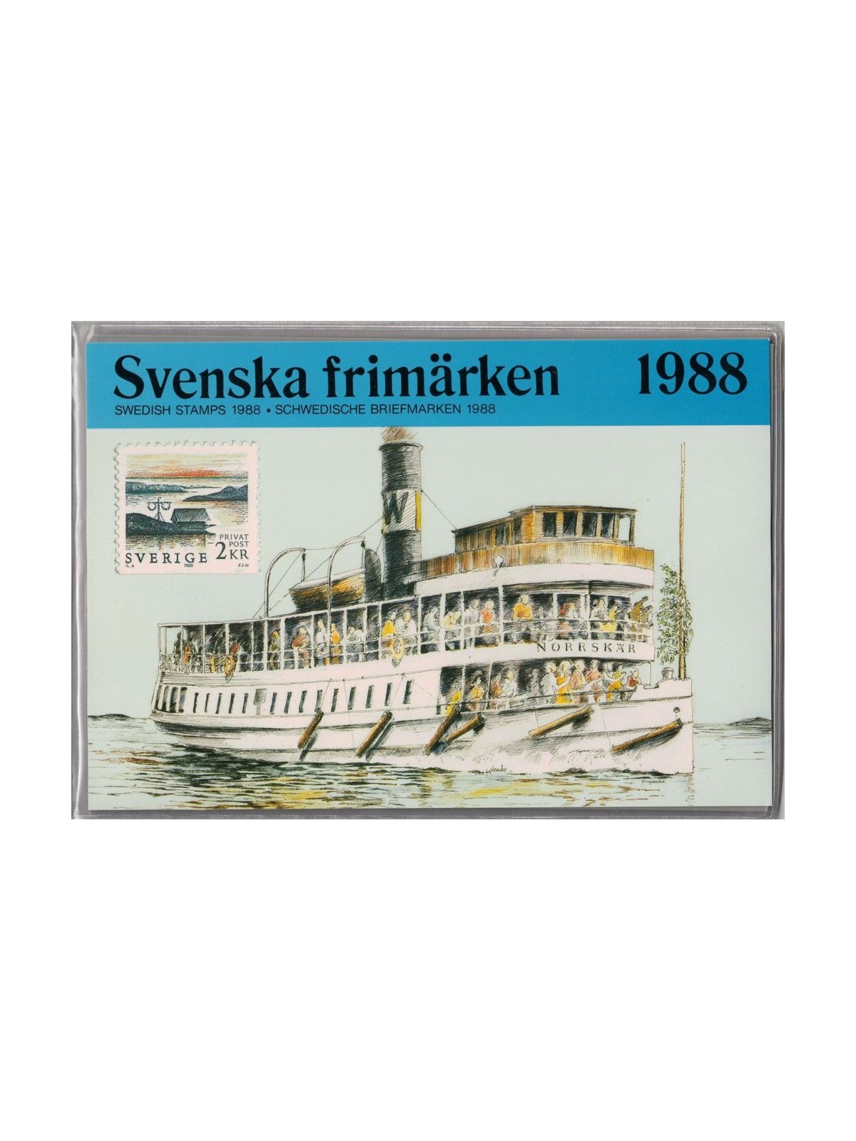 SVEZIA 1988 Annata completa 56v MNH**