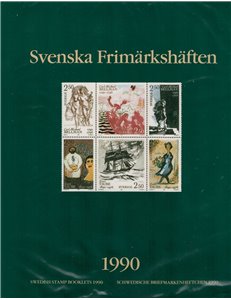 SWEDEN 1990 Complete year of booklets MNH**