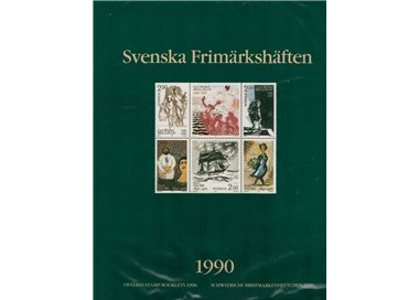 SWEDEN 1990 Complete year of booklets MNH**