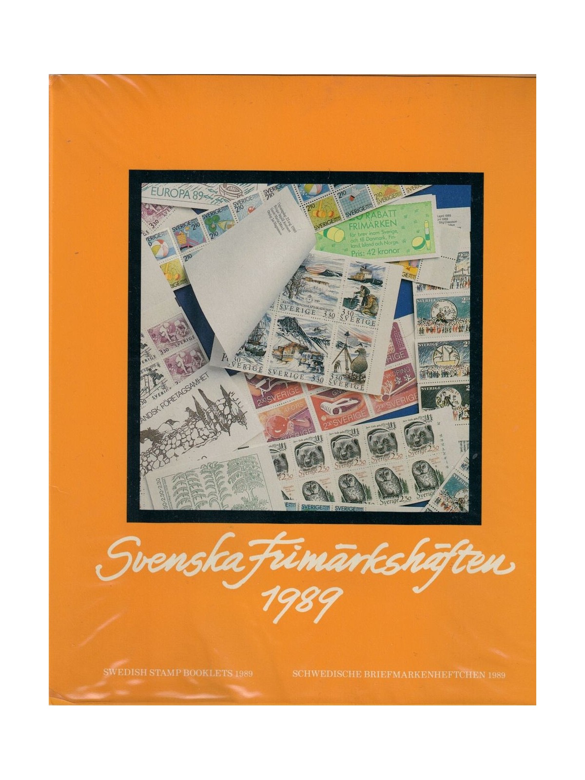 SWEDEN 1989 Complete year of booklets MNH**