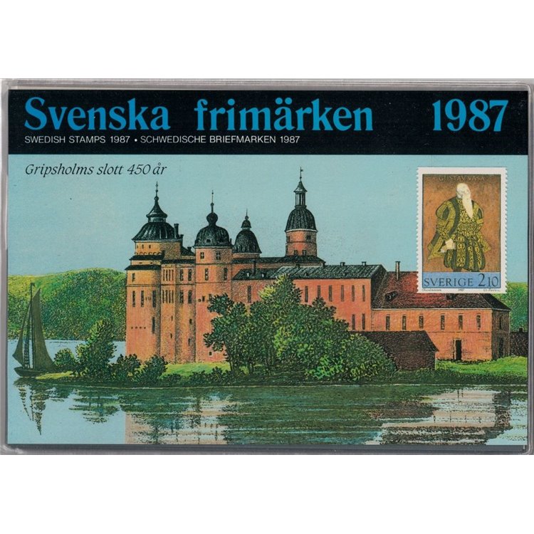 SWEDEN 1987 Complete year 50v MNH**