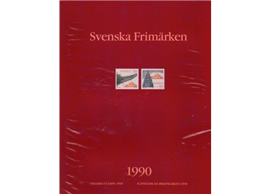 SVEZIA 1990 Annata completa 69v MNH**