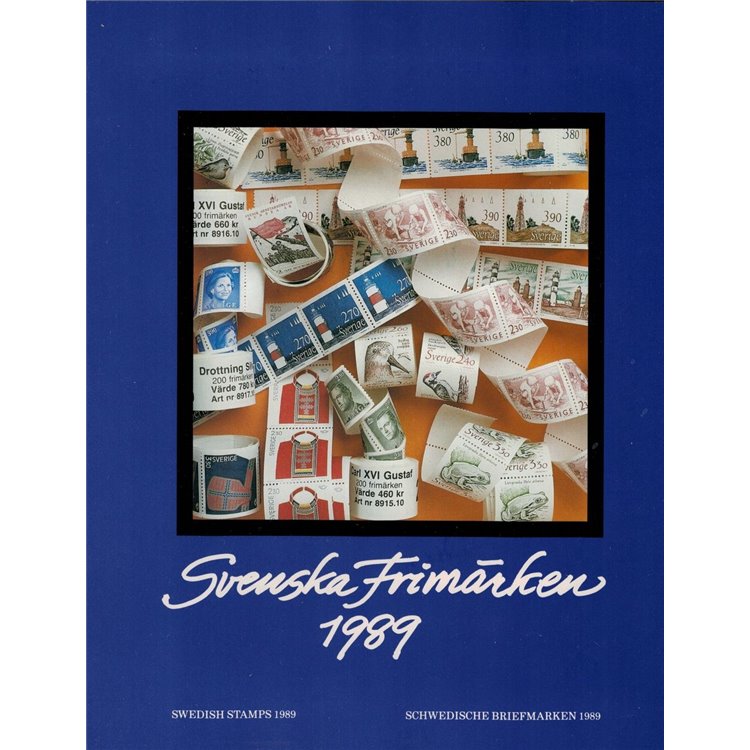 SVEZIA 1989 Annata completa 62v MNH**