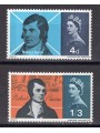 GREAT BRITAIN 1966 Robert Burns 2v MNH**