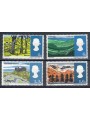 GRAN BRETAGNA 1966 Paesaggi, fosforo 4v MNH**