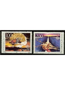 YUGOSLAVIA 1986 Europe 2v MNH**