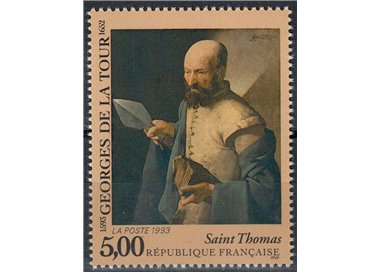 FRANCE 1993 Art (Georges De La Tour, St. Thomas) MNH**