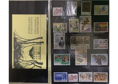 FINLANDIA 1982 Annata completa 18v + 1 LB MNH**