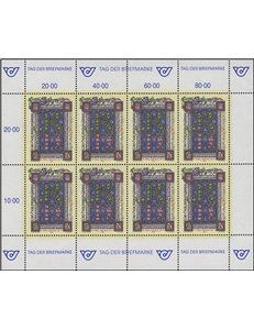 AUSTRIA 1992 Giornata del francobollo MF MNH**