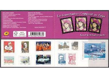 FRANCE 2014 Stamp Show (Planetes Timbres) booklet MNH**