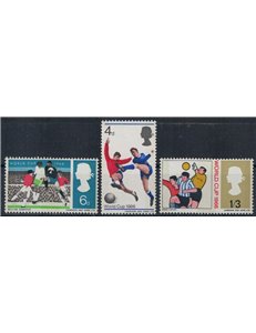 GREAT BRITAIN 1966 World Cup, phosphorus 3v MNH**