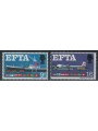 GRAN BRETAGNA 1967 EFTA 2v MNH**