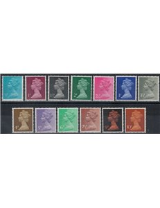 GREAT BRITAIN 1971 Elizabeth II, Machin 13v MNH**