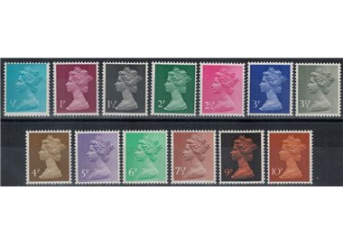 GRAN BRETAGNA 1971 Elisabetta II, Machin 13v MNH**