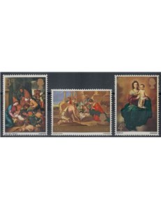 GREAT BRITAIN 1967 Christmas 3v MNH**