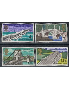 GREAT BRITAIN 1968 English Bridges 4v MNH**